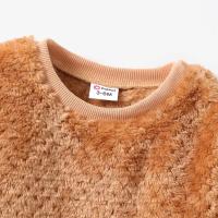Conjunto de 2 piezas de manga larga estilo festivo informal para bebé, suave y cómodo, perfecto para salidas y uso diario - details 7