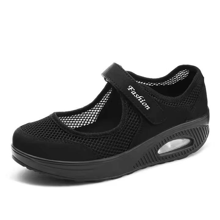 Cordones deportivos antideslizantes y transpirables para mujer, zapatos cómodos de lactancia, cordones de entrenamiento 4 2 - 1