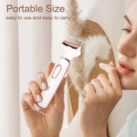 Afeitadora eléctrica 4 en 1 para afeitado de cuerpo completo, afeitadora para mujer, depiladora Facial para cejas, recortadora de nariz, depilación de Bikini indolora - details 9