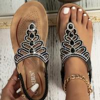 Sandalias Mujer 2025 con Cristales y Plataforma |   Tira en Dedo para Verano, Diseño Elegante y Fresco para Playa y Ciudad - details 26