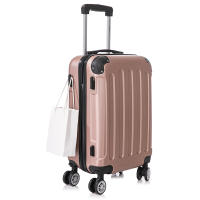 Maleta Cabina Mano ABS 55x40x20cm (40L)- 20 Pulgadas - Wizzair Ryanair Vueling Iberia - NegroAzulRosaDoradoPlateadoAmarilloRojoRosaPaloTurquesaVerdeMentaMorada - details 0
