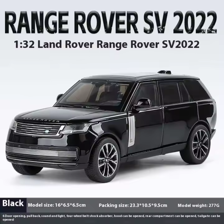 Land Rover SV2022 Modelo de Coche Suéter de Aleación a Escala 1:32 Adorno de Exhibición Coleccionable Regalo Fino para Amigos y Niños - 1