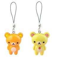 Llavero de Cuerda de Teléfono Rilakkuma Fácil Oso Llavero de Muñeca Perezosa para Bolsa - details 2