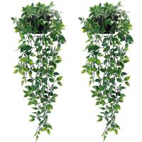 Plantas de vid artificiales, láminas de plástico, césped falso, decoraciones para balcones, paredes de banquetes de boda para decoración de habitaciones - details 3