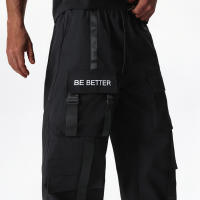 Los pantalones de trabajo sueltos de la marca de moda de verano para hombres están de moda y son relajantes. - details 12