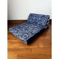 Cómodo Colchón De Suelo con Cojín De Lectura, Futón Japonés, Cama Plegable O Esterilla De Masaje Tailandés, 170 x 53 cm, Azul Claro - details 278