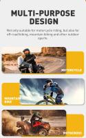 Scvcn gafas de sol a prueba de viento para motocicleta, lentes de visión amplia para deportes al aire libre, equitación, Motocross, esquí, UV400, máscaras para hombres - details 5