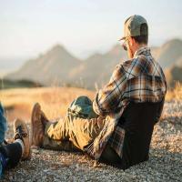Asiento acolchado plegable con respaldo, adecuado para acampar al aire libre, senderismo, mochileros, sillas de pesca, 1 pieza. - details 6