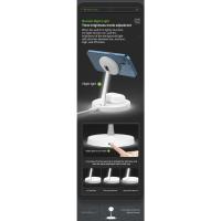 Cargador inalámbrico 3 en 1 para iPhone 14, 13, 12 Pro Max, estación de carga inalámbrica Qi para Apple Watch 7, 6, 5, Airpods Pro 2 - details 5
