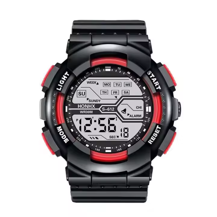 Reloj electrónico deportivo LED Digital de lujo de primera calidad para hombre, relojes deportivos militares multifunción, reloj, regalos para niños - 1