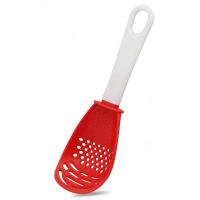 Cuchara coladora de cocina, cuchara ranurada para escurrir y moler - details 3
