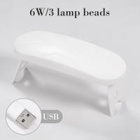 Lámpara UV LED Rosa Blanca Mini Secado Rápido para Gel Herramientas y Equipo de Manicura de Belleza - details 8