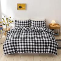 Juego de Ropa de Cama King Size Cómodo y Suave con Estampado Geométrico Moderno Juego de Edredón Doble para Parejas - details 11