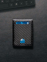 Cartera Minimalista Para Hombre Con Bloqueo RFID Portátil Gran Capacidad 11 Tarjetas Color Sólido Soporte Para Tarjetas De Crédito - details 9