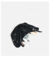 Bolso de bola de masa hervida de gran capacidad Retro negro para mujer, nuevo bolso bandolera de locomotora dulce y genial para Spice Girl, bolso versátil para las axilas - details 7