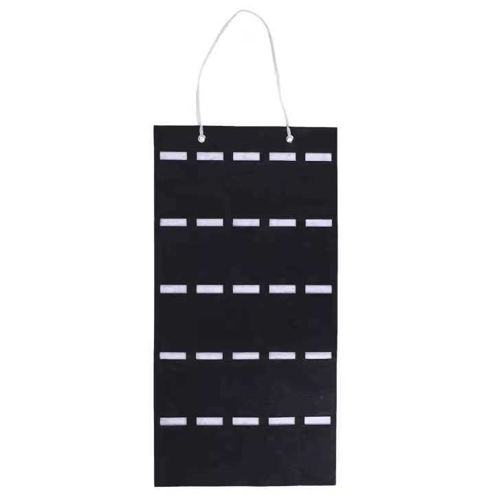 Organizador de gafas, organizador de gafas de sol, bolsa colgante de almacenamiento, soporte de exhibición para gafas de sol, soporte de pared para gafas L - 1
