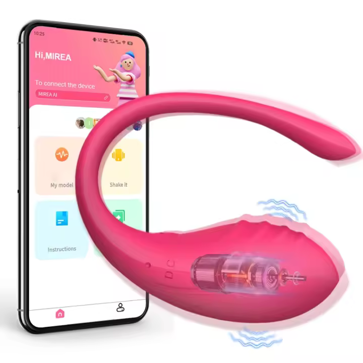 Vibrador Inalámbrico Bluetooth G Spot Control Remoto APP Huevo Vibrante para Mujeres - 1