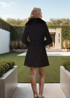 Abrigo largo de lana para mujer, traje de invierno, cuello larg, doble, Europeo, 2024 - details 4