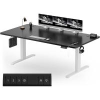 160x80 CM Elevable Regulable en Altura,Escritorio de Pie con Tablero de Cuatro Partes, Mesa Ordenador con Función de Memoria - details 8