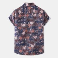 Camisa hawaiana de manga corta para hombre, camisa con estampado completo de flores para playa, novedad de 2024 - details 8