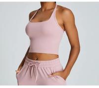 Sujetador Deportivo de Yoga para Mujer Ajuste Cómodo, Secado Rápido, Resistente a Golpes, Material de Nylon Ideal para Correr, Primavera/Verano - details 10