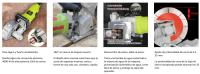 Fresadora para muchos, 4kW, 7500rpm, máquina de corte, para cortar mármol, granito,hormigón, con hoja de sierra - details 1