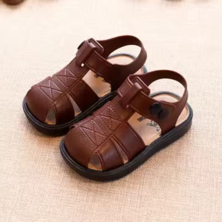Sandalias de verano para niños de 1 a 4 años 2 sandalias de bebé, sandalias antideslizantes para niños, zapatos de bebé para niños pequeños, zapatos de niño para niños - 1