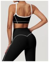 Sujetador deportivo ajustado desnudo, sujetador de Yoga con espalda grande en forma de U, Top de Fitness al aire libre para mujer - details 24