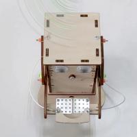 Robot que come monedas, modelo de madera DIY, enseñanza, aprendizaje, Stem, Kit de proyecto para niños, experimento de ciencia - details 6