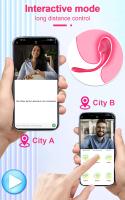 Vibrador Inalámbrico Bluetooth G Spot Dildo Control Remoto Aplicativo Ropa Interior Vibrante para Mujeres Juguetes para la Salud Sensual - details 9