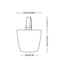 Bolsa de cubo de gato de café de dibujos animados de gran capacidad, bolsas de compras de estilo coreano, bolso de momia, bolso de lona, ​​bolso de mano, bolsa de almuerzo, viaje - details 0