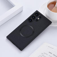 Funda Antigolpes para Samsung Galaxy S25-S21 Plus Cubierta de Borde de Tela Magnética con Patrón - details 11