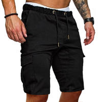Pantalones Cortos de Trabajo para Hombres Pantalones Amplios de Cinco Cuartos con Múltiples Bolsillos Estilo Casual con Tie-Dye - details 2