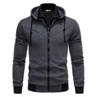 Sudaderas con capucha para hombre, abrigos informales para exteriores, tops falsos de dos piezas, Otoño e Invierno - details 3