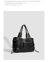 Bolso de locomotora francesa bolso de mensajero de hombro bolso de mano bolso grande bolso de gran capacidad para mujer bolso de lavado - details 9