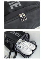 Mochila de viaje para gimnasio, zapatos independientes, bolsillo para exteriores, mochila escolar para estudiantes universitarios, viaje informal, bolsas portátiles ligeras para ordenador portátil - details 18