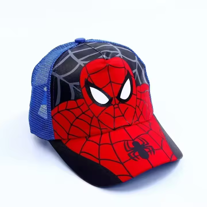 Gorra infantil de béisbol de Spiderman (estilo anime) para niños/bebés de 2 a 8 años, moda urbana para todas las estaciones - 1