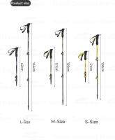 Bastón de Senderismo Ultraligero Naturehike 3k Fibra de Carbono Telescópico 3 Secciones para Escalada al Aire Libre - details 17