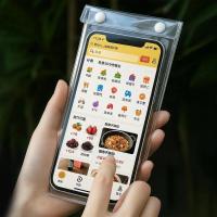 1-10 Uds bolsa de ciclismo funda transparente para teléfono móvil de alta sensibilidad fundas impermeables para iPhone Samsung Mi - details 5