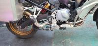 Silenciador de Motocicleta de Aventura MODIFIED de RESPRACE para BMW F750GS F850GS F 850 GS 2018-2023 Tubo de Enlace Medio Modificado Borrador de Catalizador Eliminado Accesorio de Escape de Motocicleta - details 9