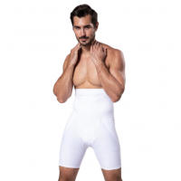 Pantalones moldeadores para hombre Pantalones abdominales fuertes cintura soporte cadera lifting cuerpo ropa interior - details 5