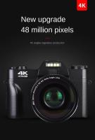 Cámara digital 4k mini, 48MP, personal en miniatura, 30fps, wi-fi, zoom 16x, profesional - details 2