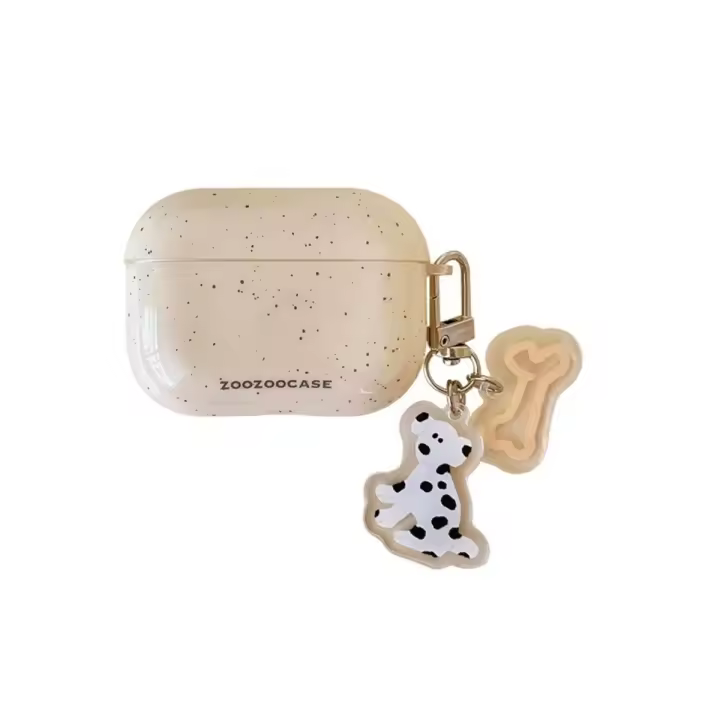 Con un estilo artesanal pequeño y fresco, lunares coloridos. Adecuado para Apple AirPods 4, es una funda protectora para auriculares inalámbricos Bluetooth de Apple. También aplicable a AirPods Pro 2. Es una carcasa dura para AirPods 4 y la funda de AirPo - 1