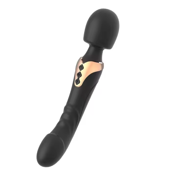 Consoladores potentes, vibrador de doble Motor de silicona, varita de gran tamaño, masajeador de punto G Av, juguete sexual para mujeres, estimulador de clítoris, adultos 18+ - 1