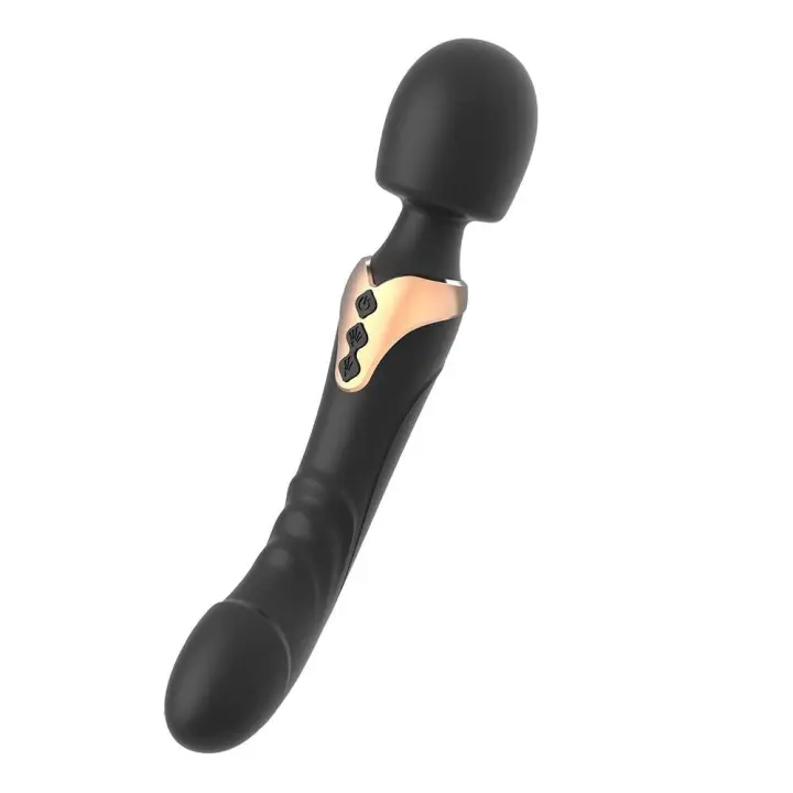 Consoladores potentes, vibrador de doble Motor de silicona, varita de gran tamaño, masajeador de punto G Av, juguete sexual para mujeres, estimulador de clítoris, adultos 18+ - 1