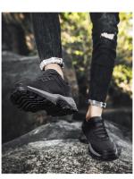 Zapatillas de deporte para hombre, zapatos de senderismo, botas de montaña al aire libre, fondo grueso, zapatos de Trekking con cordones, moda - details 12