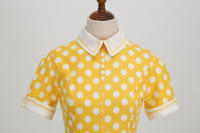 Hepburn, corte elegante, temperamento, puntos ondulados, falda de cola grande, estilo retro - details 10