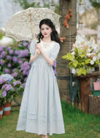 Vestido de hadas vintage de princesa pastoral de palacio estilo bosque, luz Lolita lo - details 12