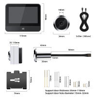 Cámara de Timbre de Puerta con Visión Nocturna Awapow 1080P Conéctate inalámbrico - details 14