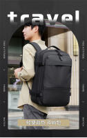 Mochila de negocios Moda nueva bolsa de viaje de gran capacidad Mochila de computadora impermeable para hombres Casuales Mochila de estudiante masculina - details 1